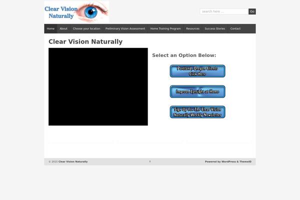 clearvisionnaturally.com site used Shell Lite