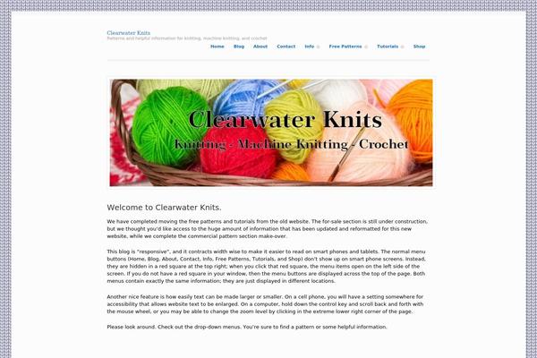 Divi Child theme site design template sample