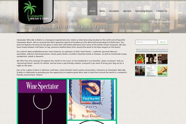 White Rock theme site design template sample