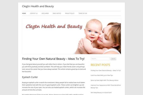 Tiny Forge theme site design template sample