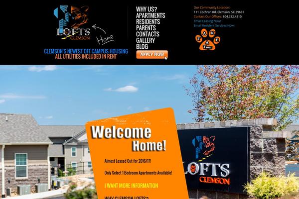 Portfolio Press theme site design template sample