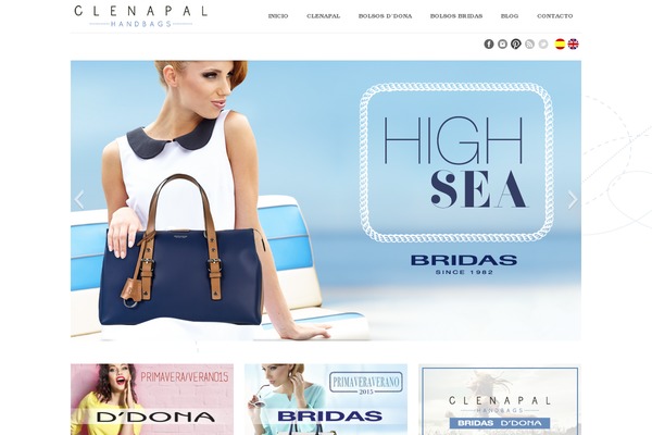 Immersion theme site design template sample