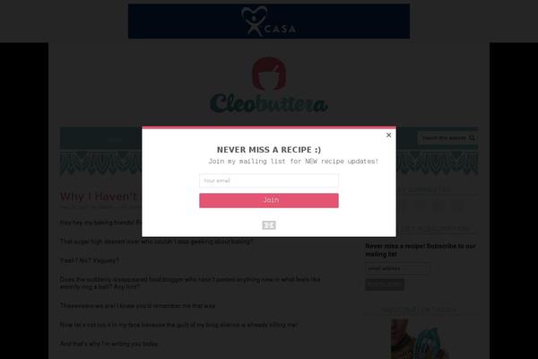 cleobuttera.com site used Cleobuttera