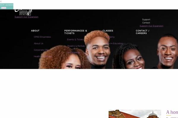 Site using Advanced Responsive Video Embedder plugin