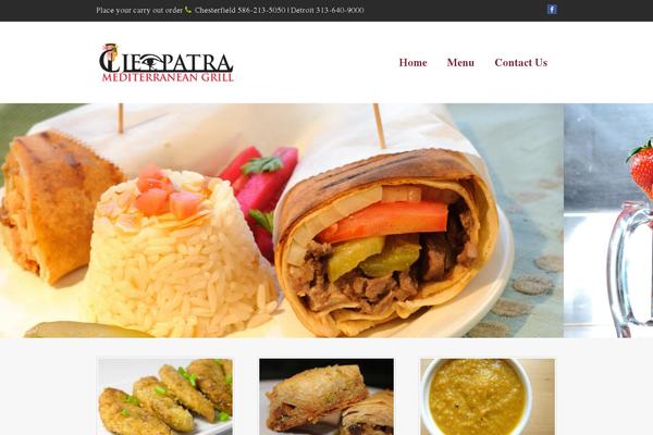 cleopatragrill.com site used Cucina