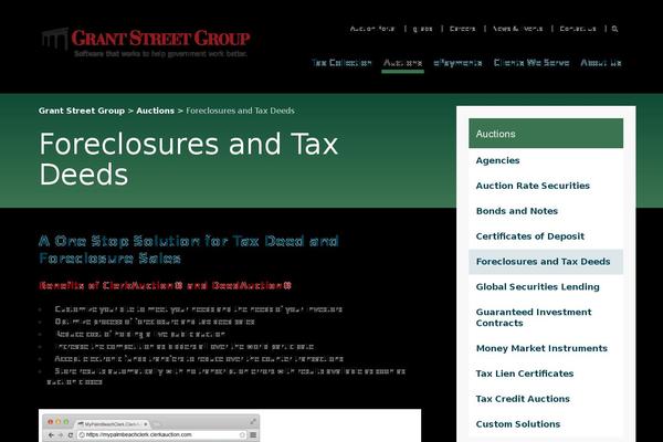 clerkauction.com site used Gsg