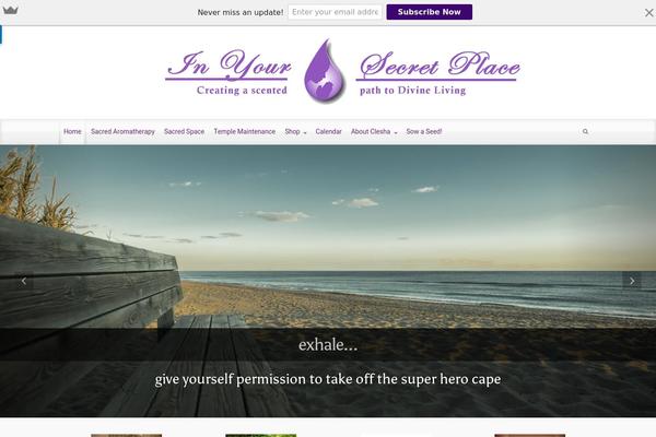 Thesis 1.7 theme site design template sample
