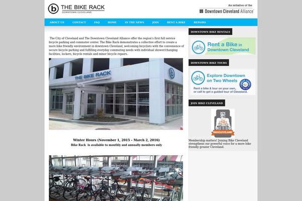 clevelandbikerack.com site used Blogstartertheme