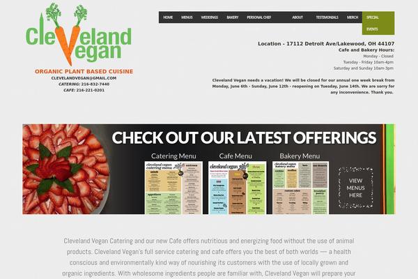 clevelandvegan.com site used Feast