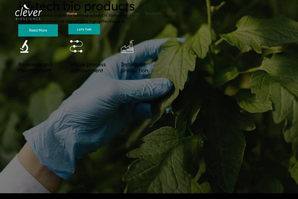 cleverbioscience.com site used Theflash