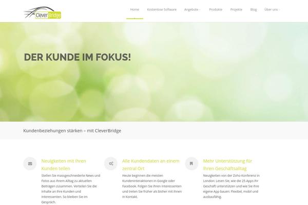 Astrum theme site design template sample