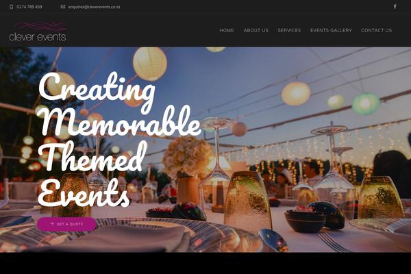 Roneous-child theme site design template sample