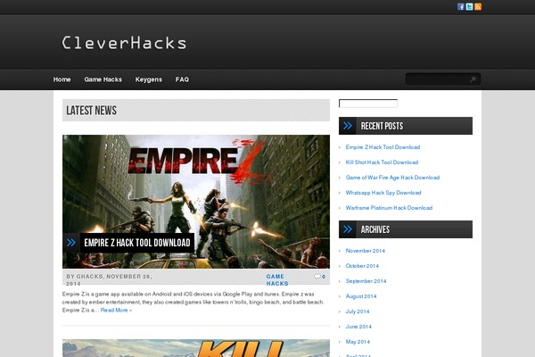 LeetPress theme site design template sample
