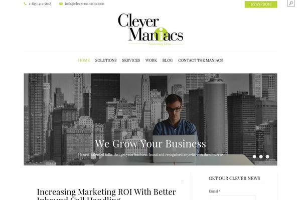 BuzzBlog theme site design template sample