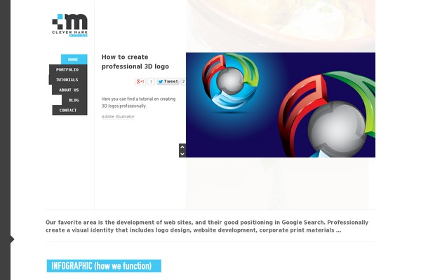 clevermarkdesign.com site used Pipes