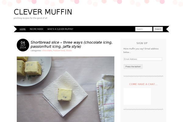 Adelle theme site design template sample
