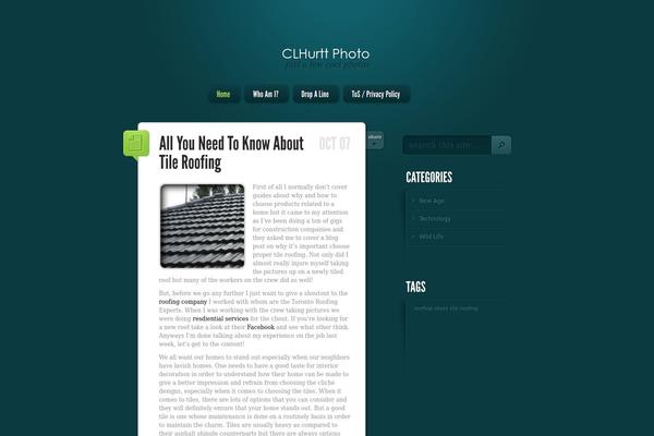 LightBright theme site design template sample