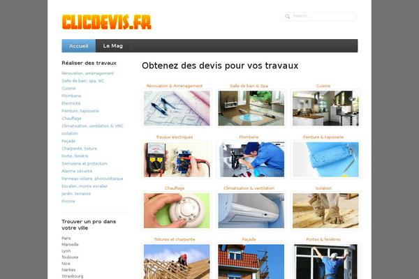 Function theme site design template sample
