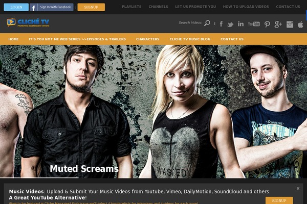clichetv.tv site used Snaptube