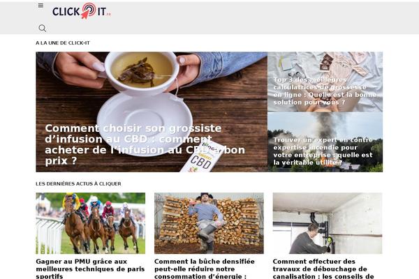 Site using Snax plugin