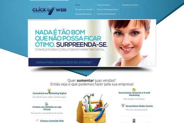 Nollie theme site design template sample