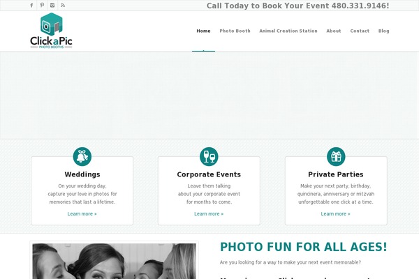 Enfold theme site design template sample
