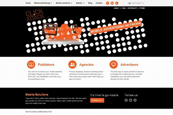 clickattack.com site used Clickattack