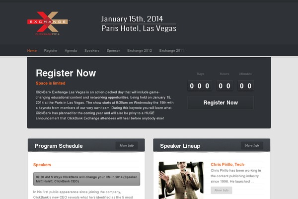 Eventor theme site design template sample
