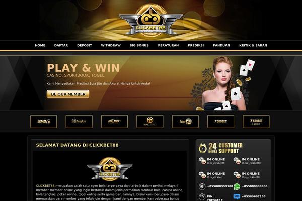 iDream theme site design template sample