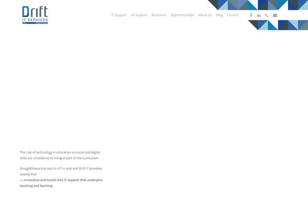 Site using Salient-core plugin