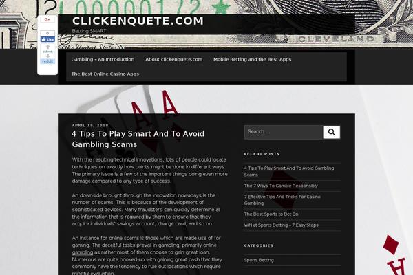 Twenty Seventeen theme site design template sample