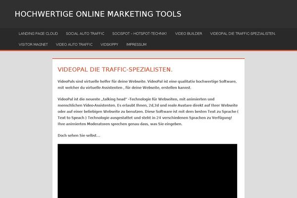 Napoli theme site design template sample