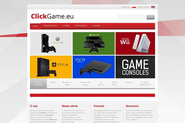 clickgame.eu site used Theme1923