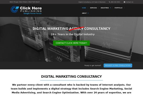 Modality theme site design template sample
