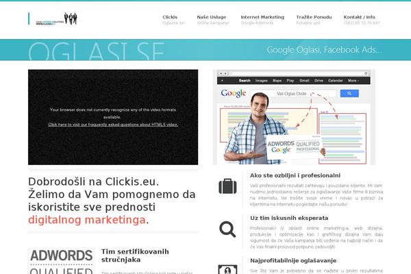 Moxie theme site design template sample