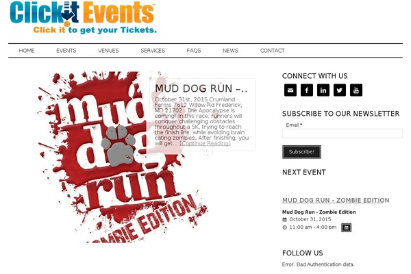 Runway theme site design template sample
