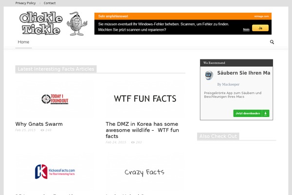 Newspaper theme site design template sample