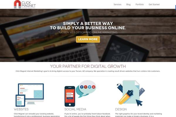 Big Junior theme site design template sample