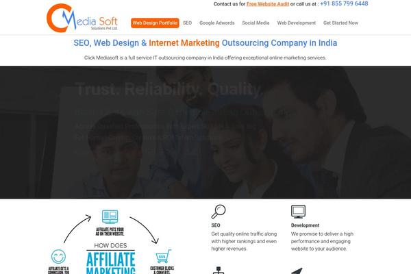 Florida theme site design template sample