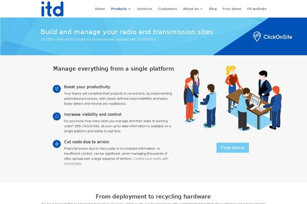 Site using Monarch plugin
