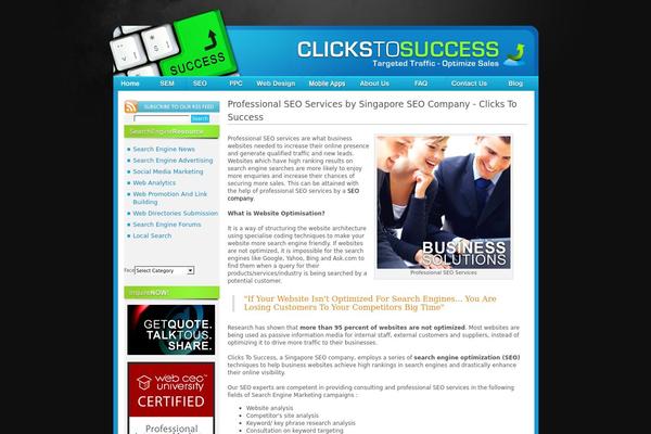 Official theme site design template sample