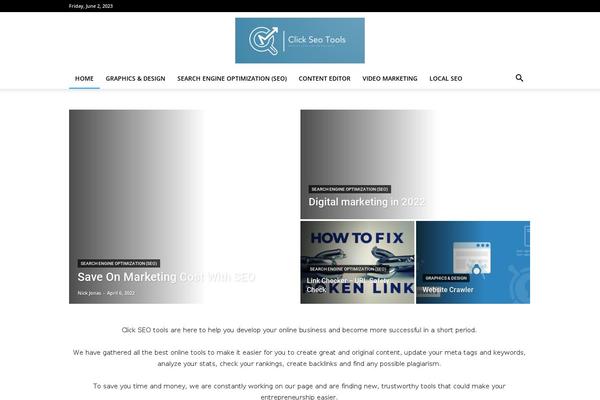 Site using Td-standard-pack plugin