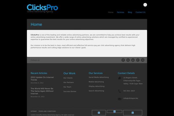 Duotive Fortune theme site design template sample