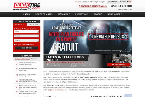 clicktire.com site used Clicktire