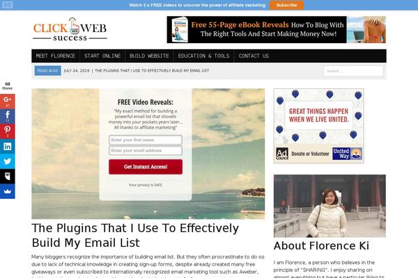 Site using Profit_builder plugin