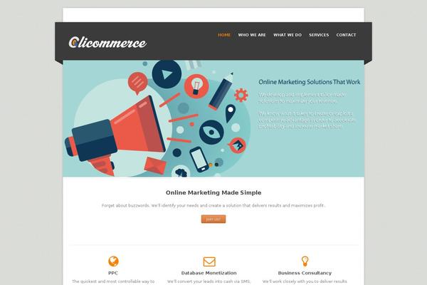 Corpo theme site design template sample