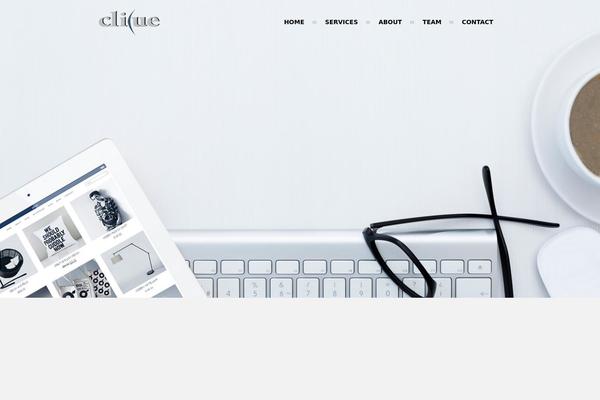 Ananke theme site design template sample