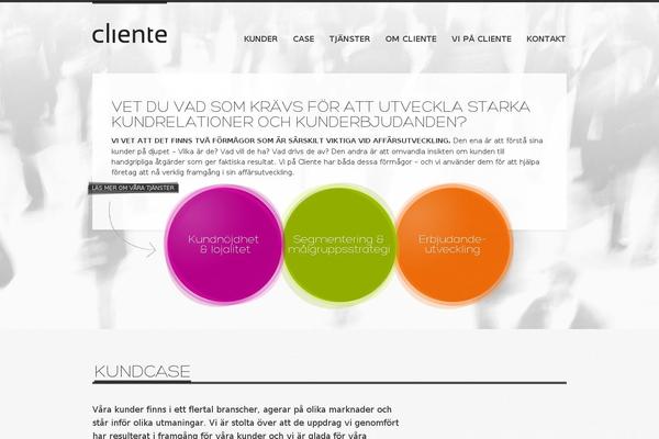 cliente.se site used Cliente