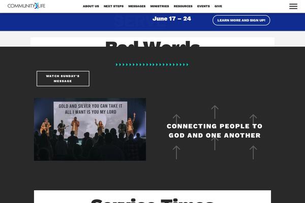 Site using Eventon-event-slider plugin