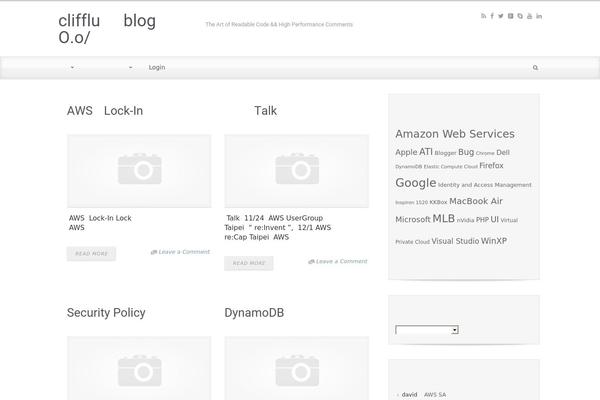 evolve theme site design template sample
